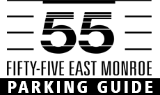 55 East Monroe Parking Guide Logo
